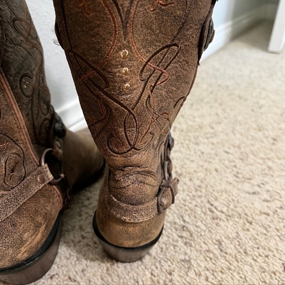Duranho Womens Crush Western Boots - Picture 4 of 5